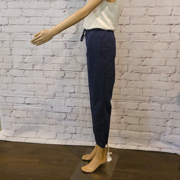 RW&Co, Cotton midrise jogger pants in medieval blue - Picture 11 of 12